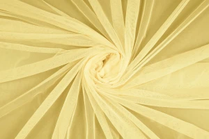 Tiul Miękki żółty pastelowy