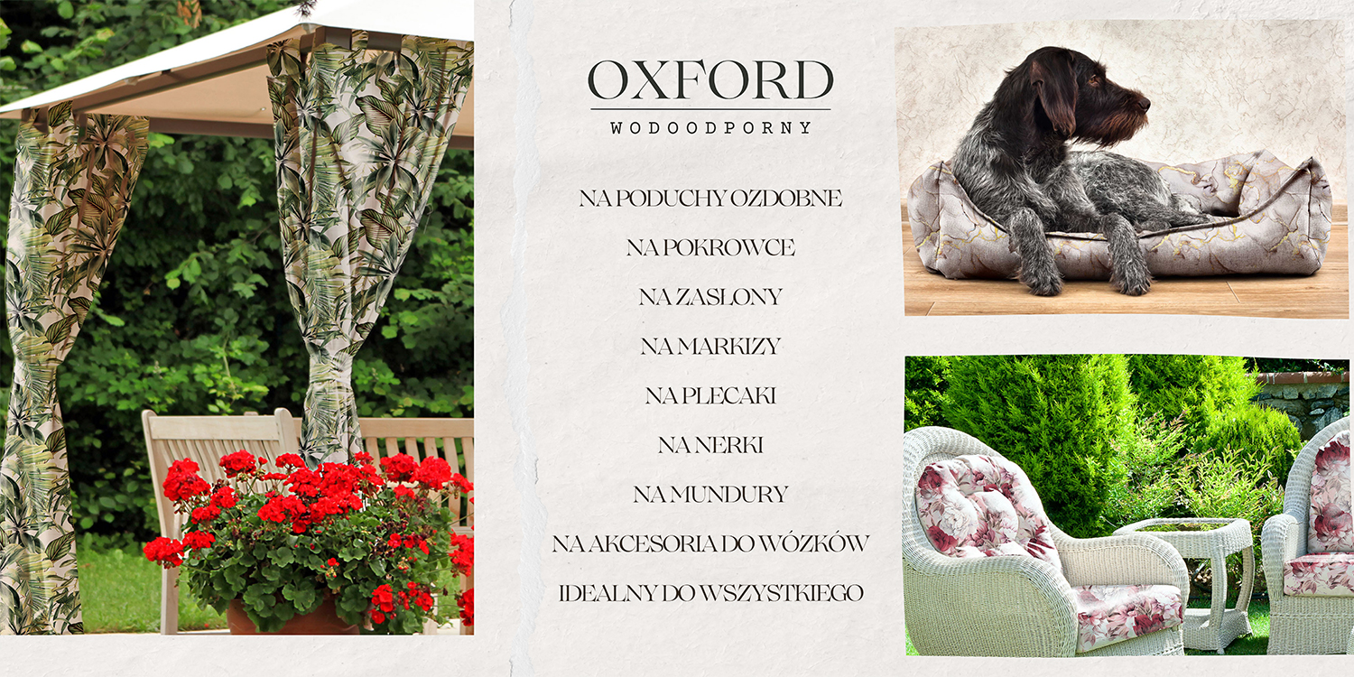 Wodoodporna oxford