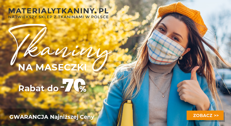 Tkaniny na maseczki